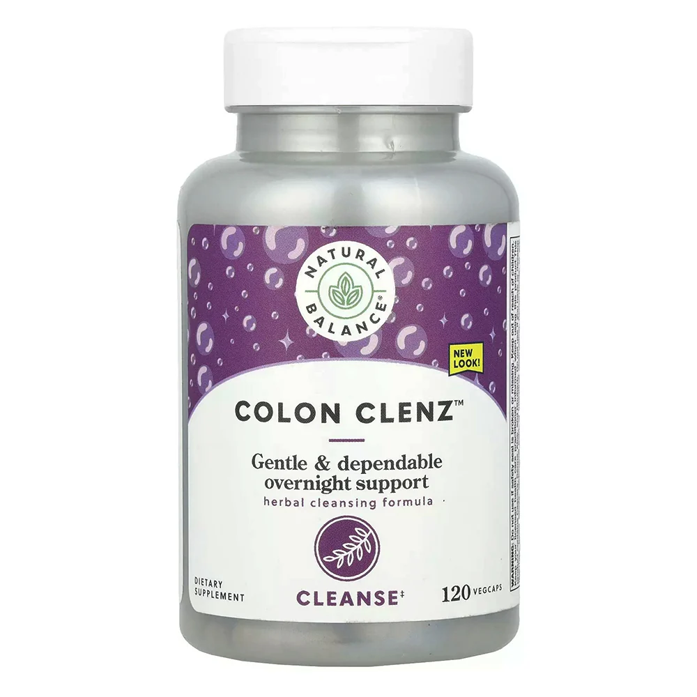 Exclusive Natural Balance Colon Clenz Vegetarian Capsules 120 Ea Durable