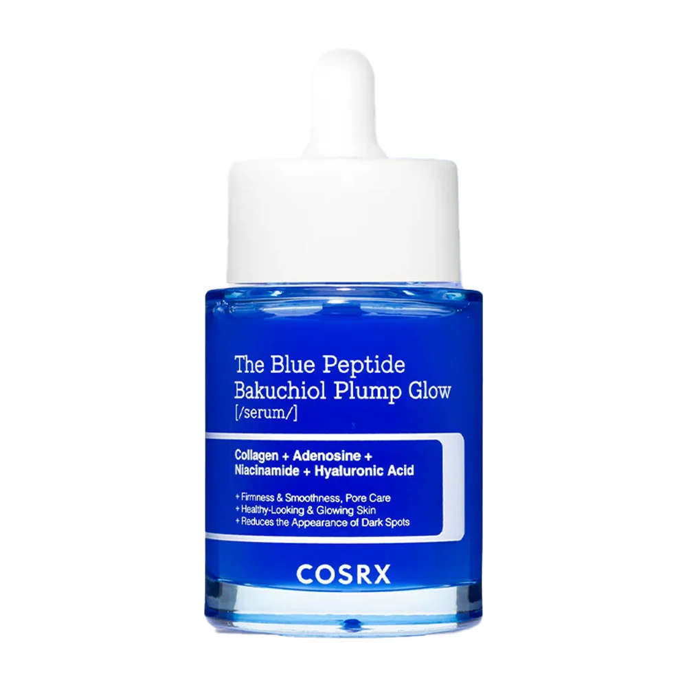 Sustainable The Blue Peptide Bakuchiol Plump Glow Serum Solid