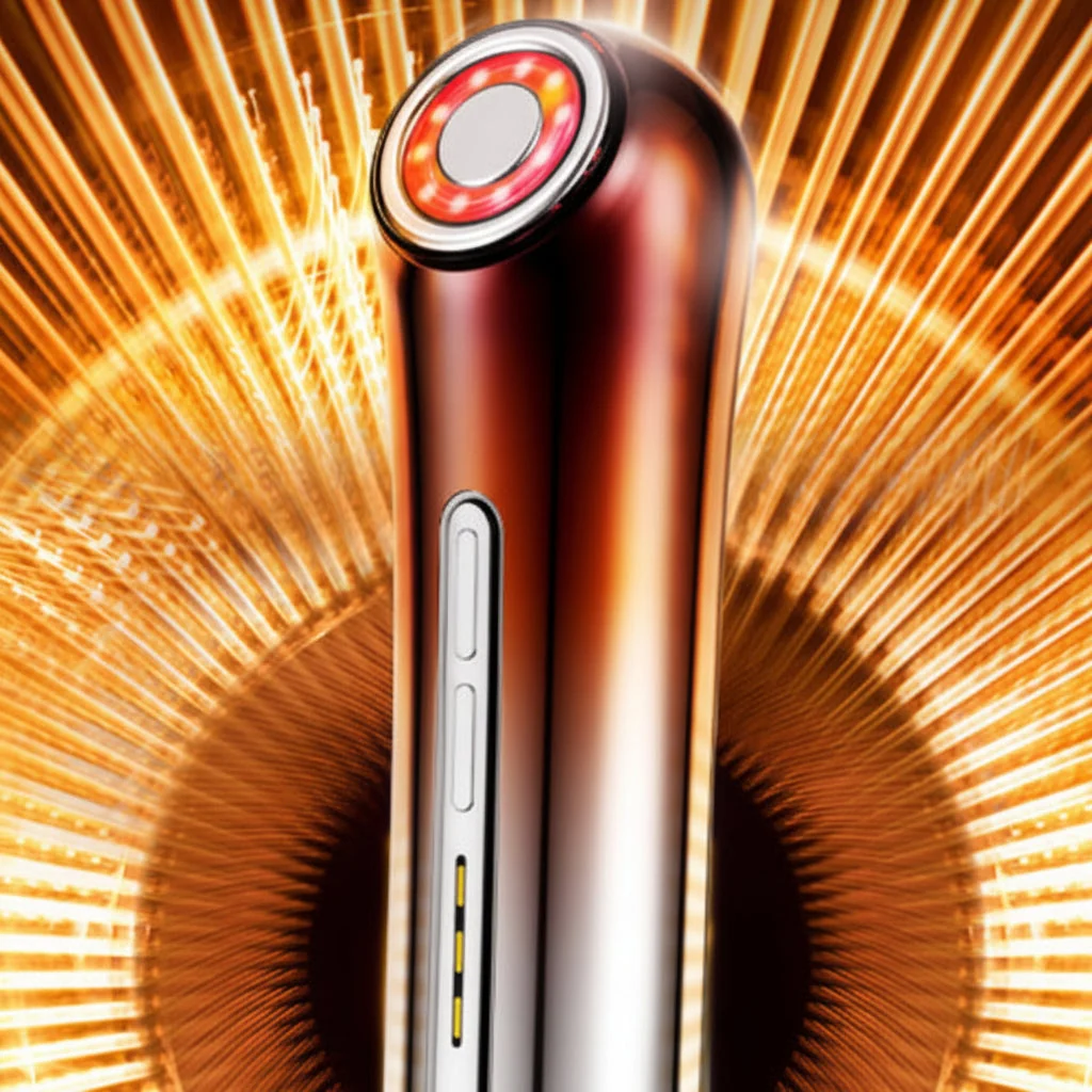 Natural Microcurrent Facial Device Dual-Probe Handheld Facial Toning Contouring Advanced