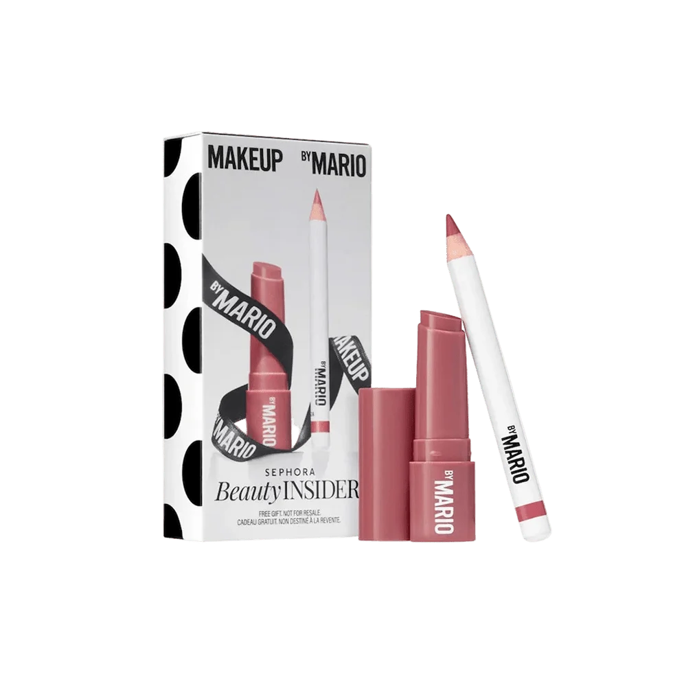 Responsible MAKEUP BY MARIO BEAUTY INSIDER KIT MINI LIPSTICK MINI LIP LINER Original Design