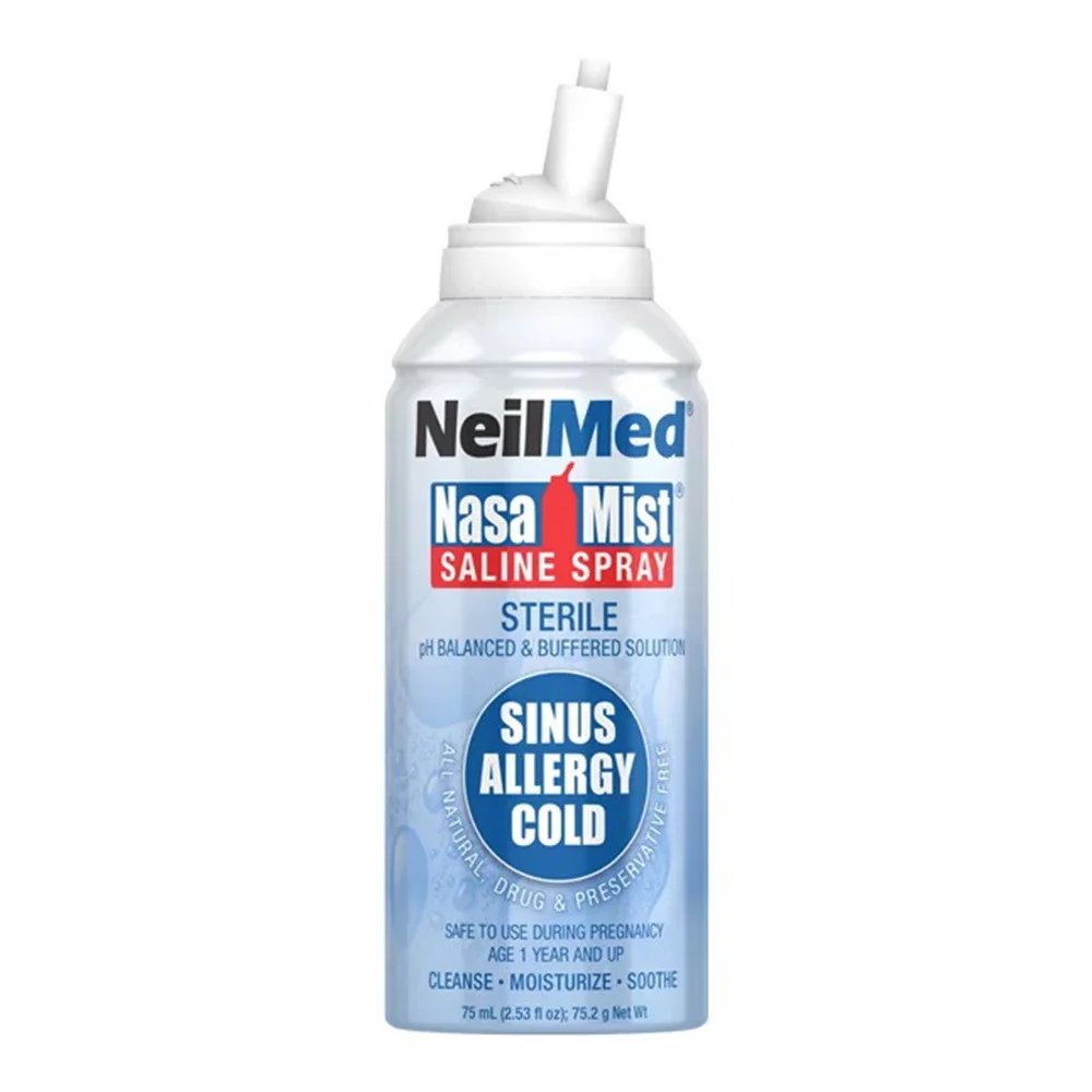 Specialty NasaMist Isotonic Saline Spray for Allergy and Sinus 2.53 Oz Consistent