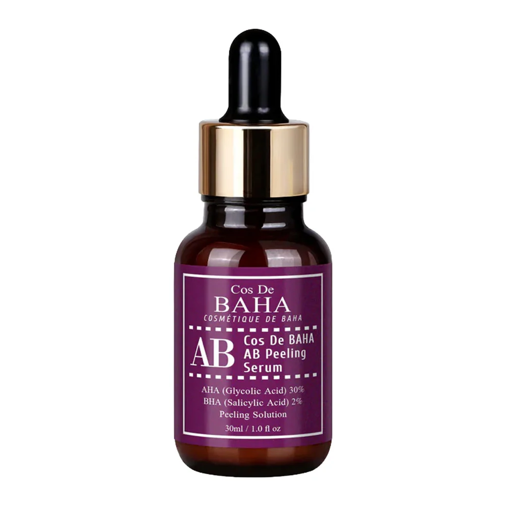 Crafted COS DE BAHA AB Peeling Serum - Peaches Creme Korean Skincare Malta Powerful
