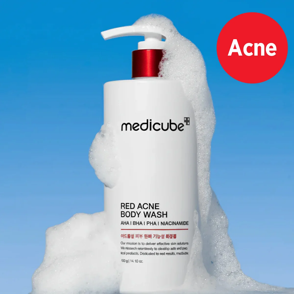 Classic Medicube Red Acne Body Wash 2.0 400ml Certified