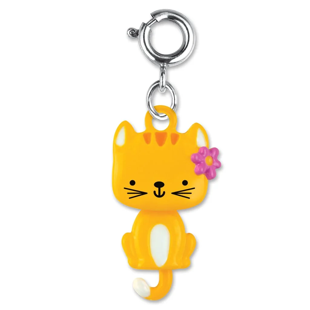 Traditional Swivel Kitty Charm Crafted