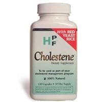 High-Quality H.P.F Cholestene 600Mg Dietary Supplement Capsules With Red Yeast Rice - 120 Capsules Effective