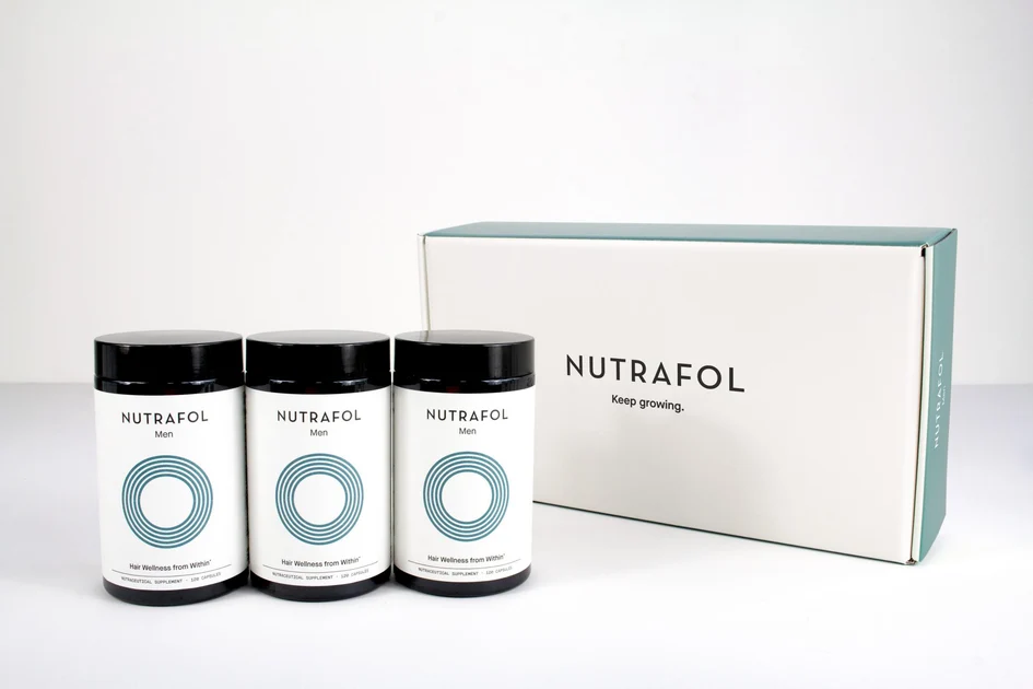 Effective Men Hair Growth Nutraceutical Pack of 3 Breathable