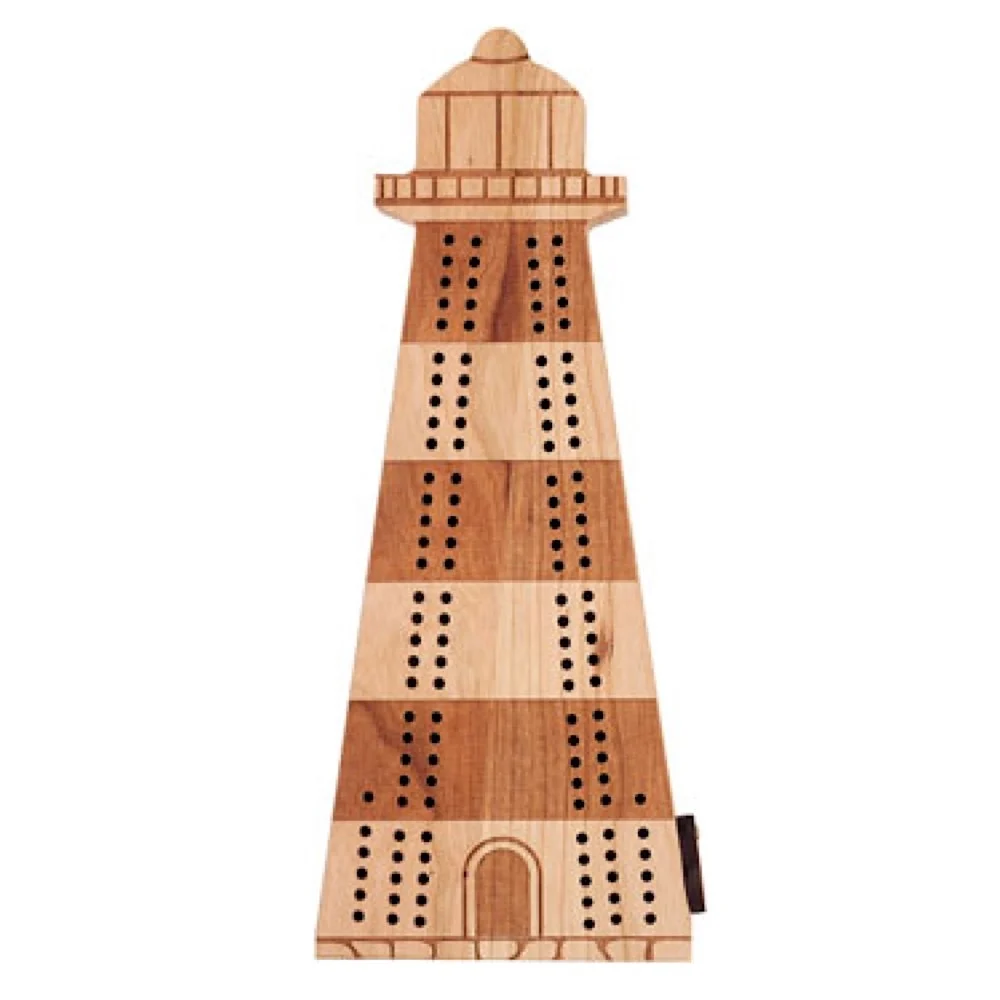 Responsible Cribbage Board Lighthouse Comfortable