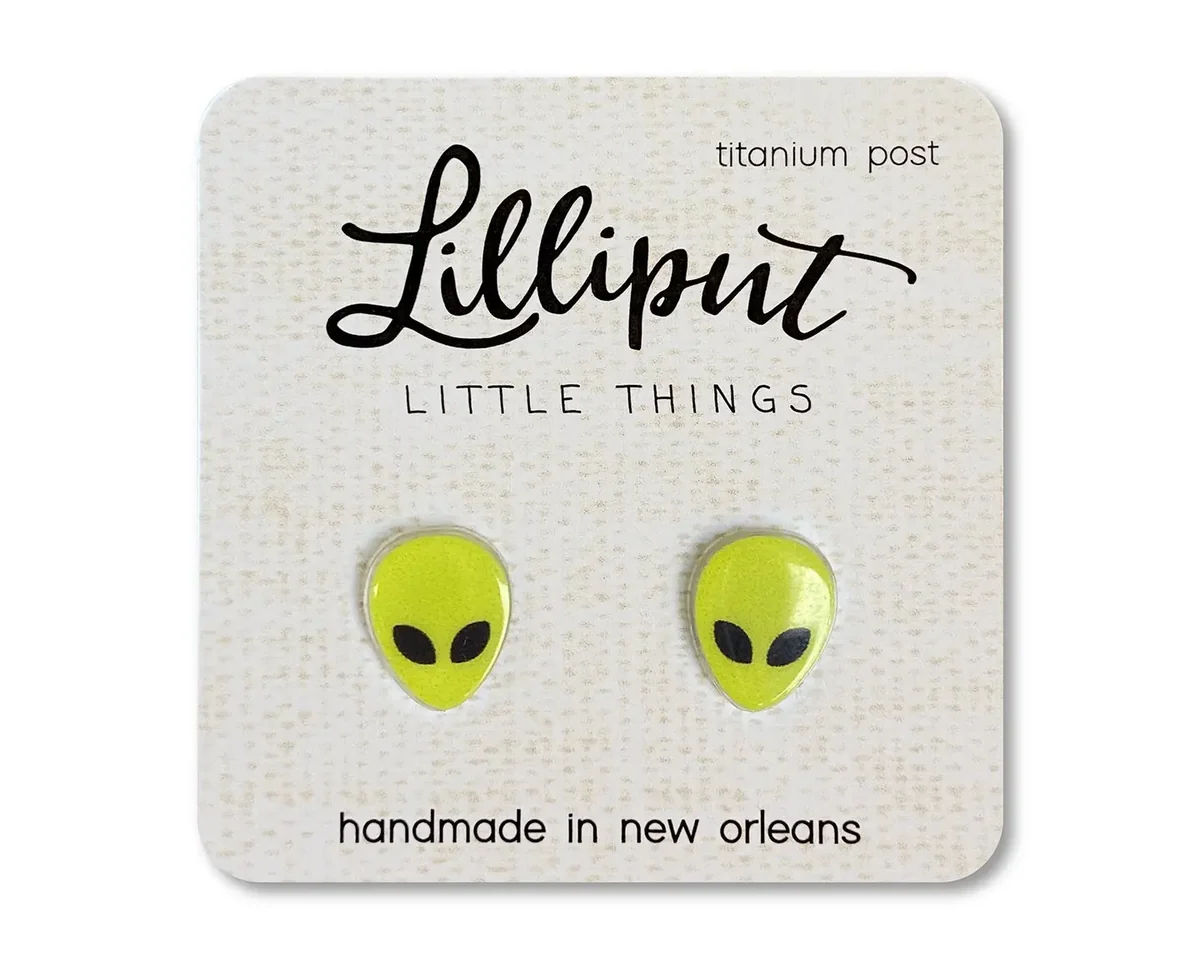 Smooth Earrings Alien Soft