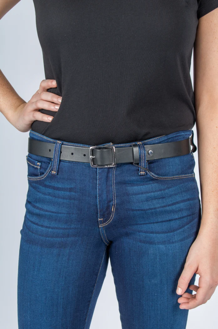Lightweight Rag Bone Boyfriend Belt in Black Leather Trendy