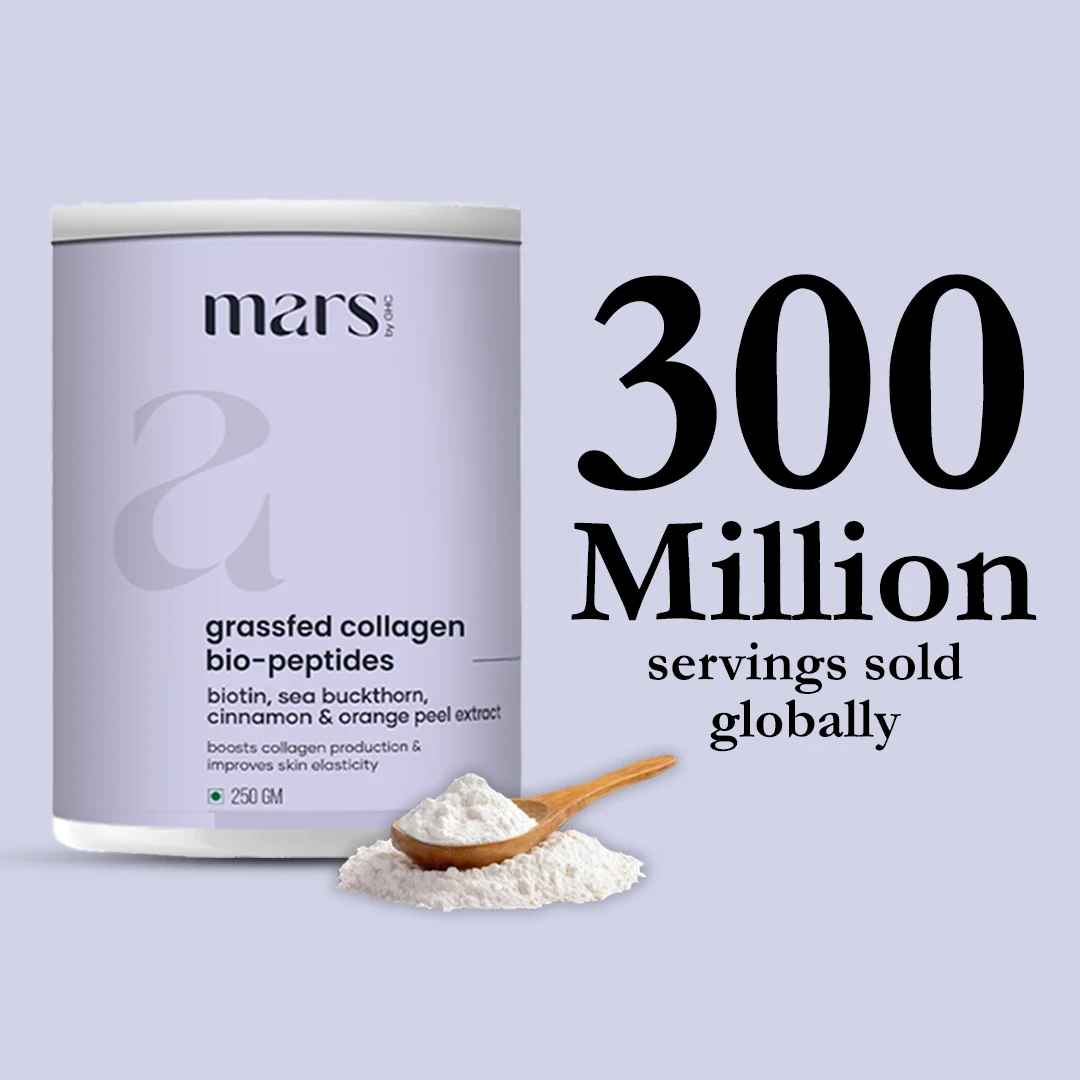 Artisan Mars Grassfed Collagen Bio-Peps Powered with 18 Grams Protein Reusable