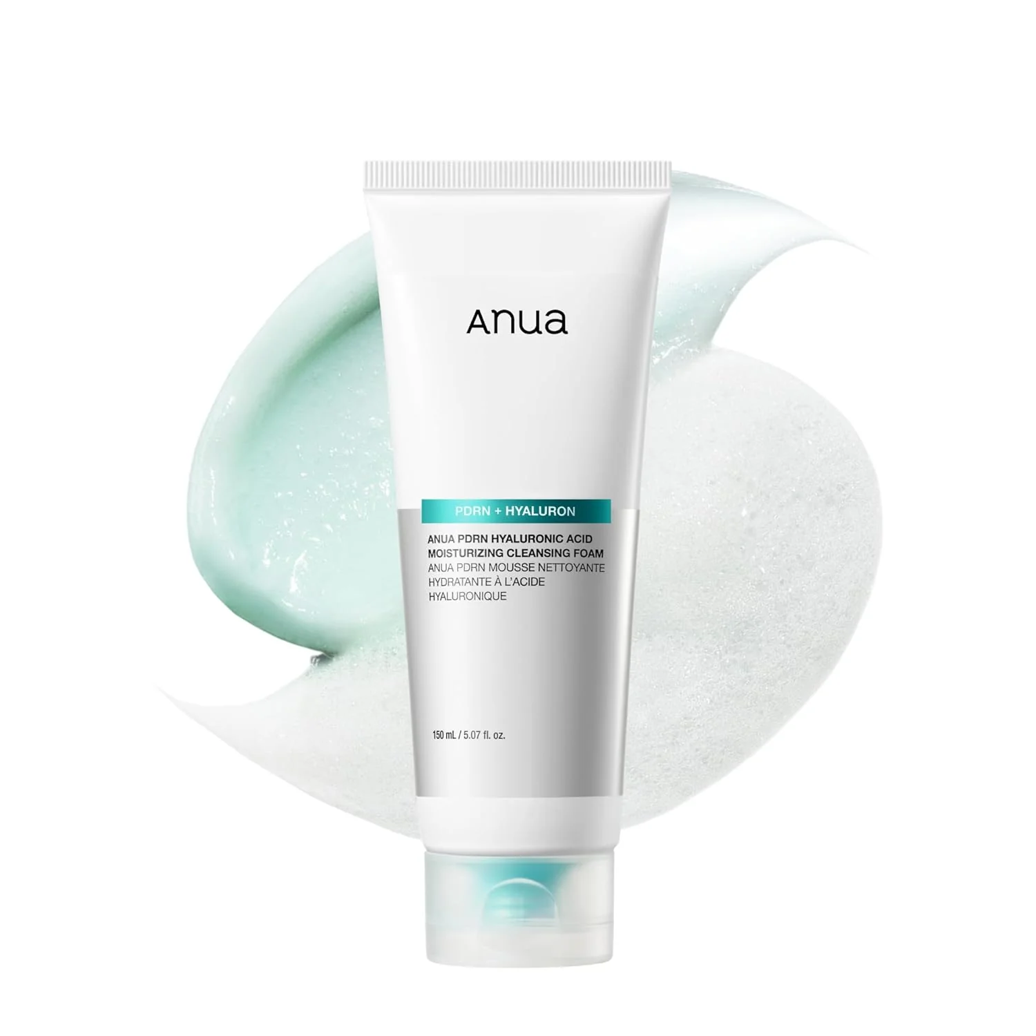 Top-Quality Anua PDRN Hyaluronic Acid Moisturizing Cleansing Foam 150ml Refined