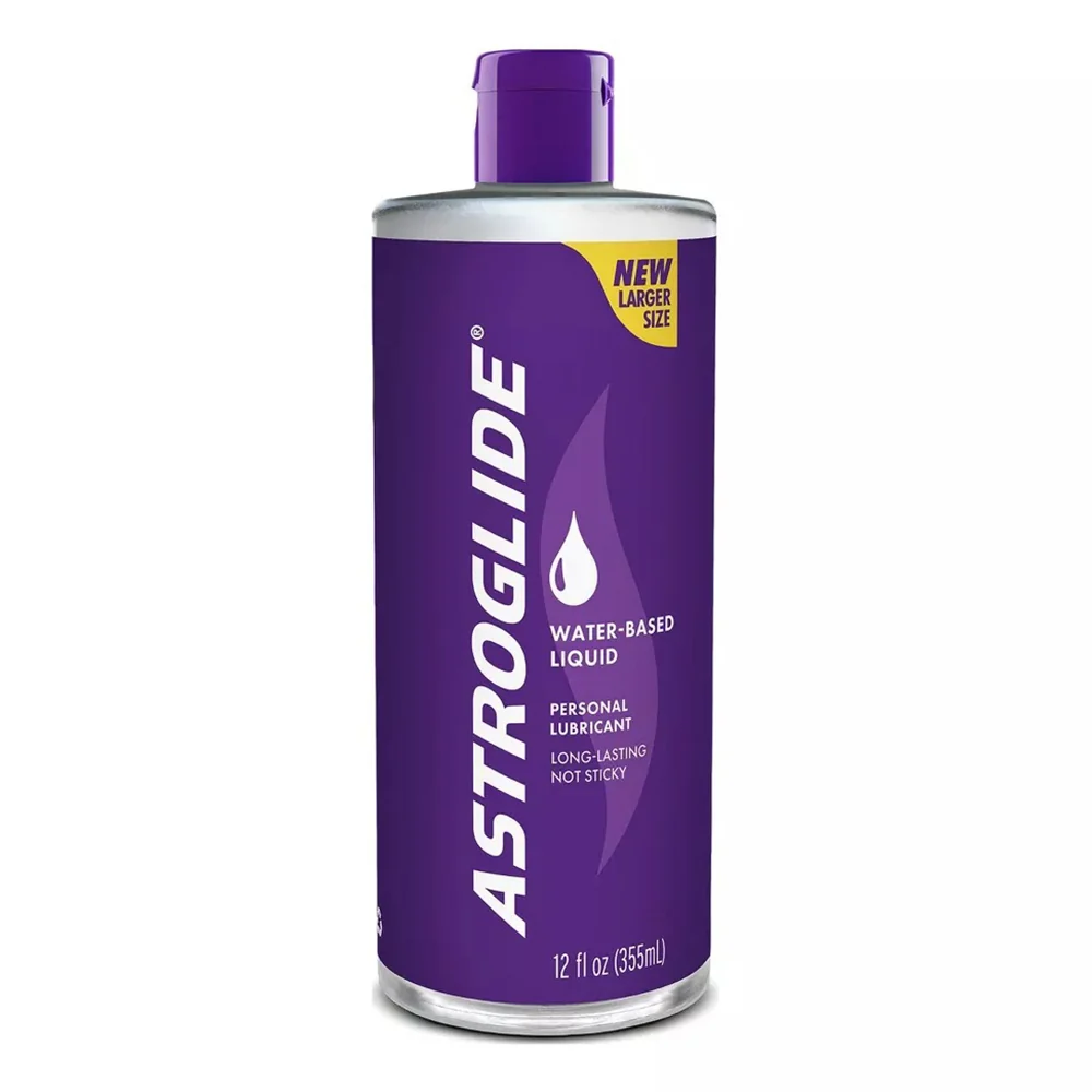 Eco-Friendly Astroglide Mimics Natural Fluids Hydrates Soothes Dryness Water Based Liquid Personal Lubricant 12Oz Superior