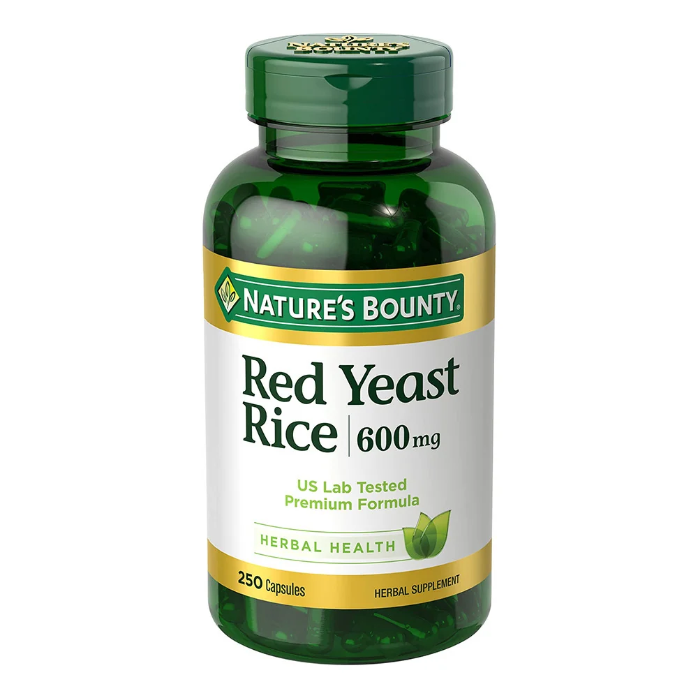 Reliable Natures Bounty Red Yeast Rice 600 Mg Capsules 250 Ea Dependable