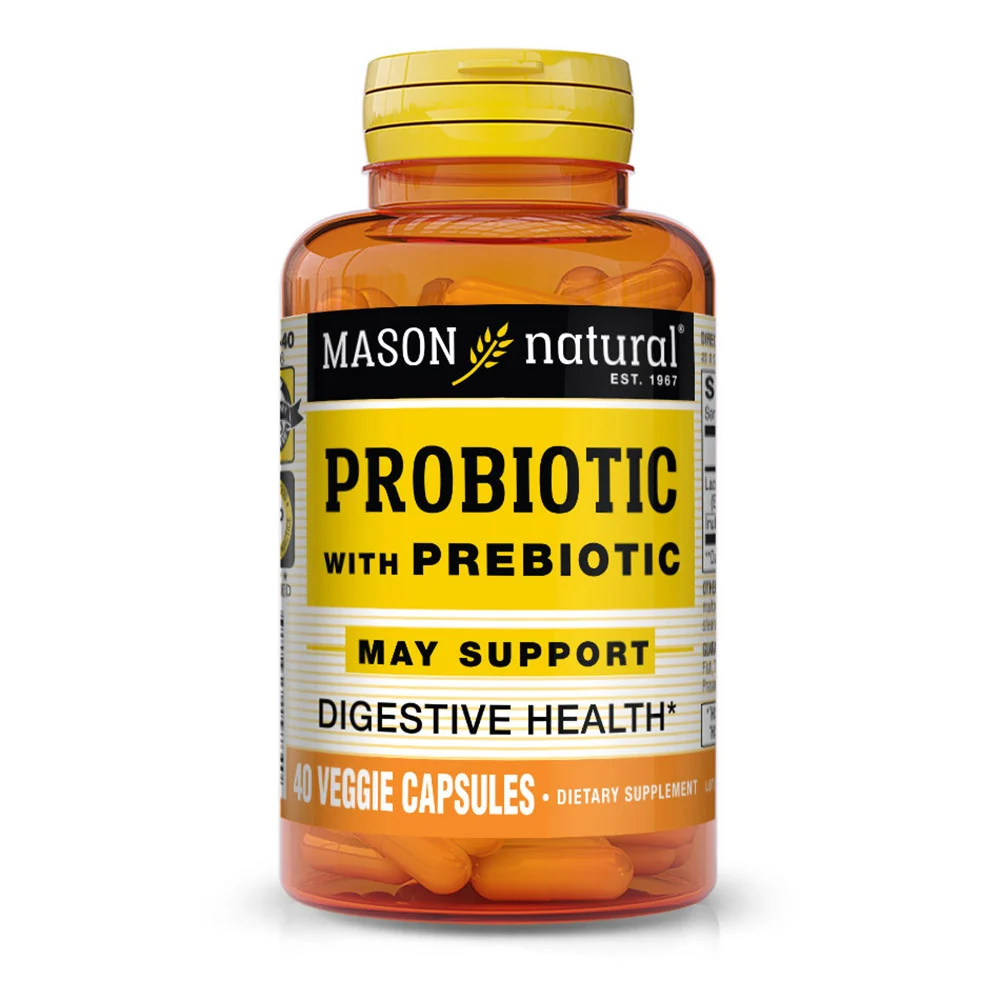 Minimalist Mason Natural Probiotic With Prebiotic Veggie Caps - 40 Ea Elegant