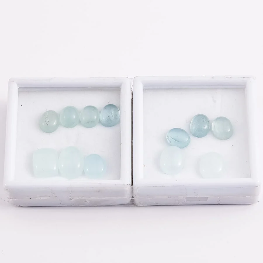 Classic HomeJewelryLoose GemstonesAquamarine Stone 5154 High-Quality