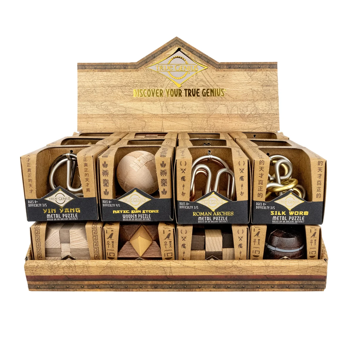Superior True Genius Mini Puzzle Authentic