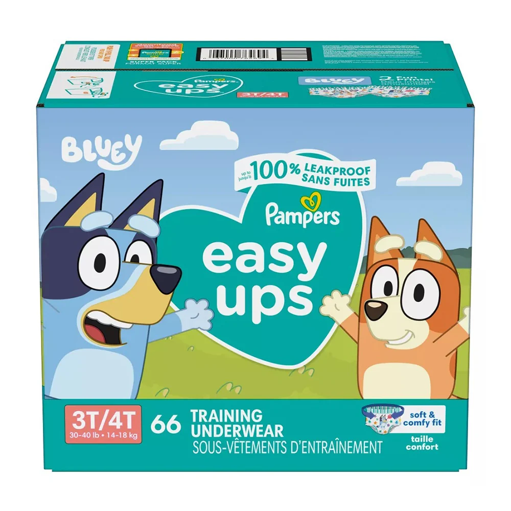 Sophisticated Pampers Easy Ups Training Pants for Boys Size 3T to 4T 66Ea Carefully Designed