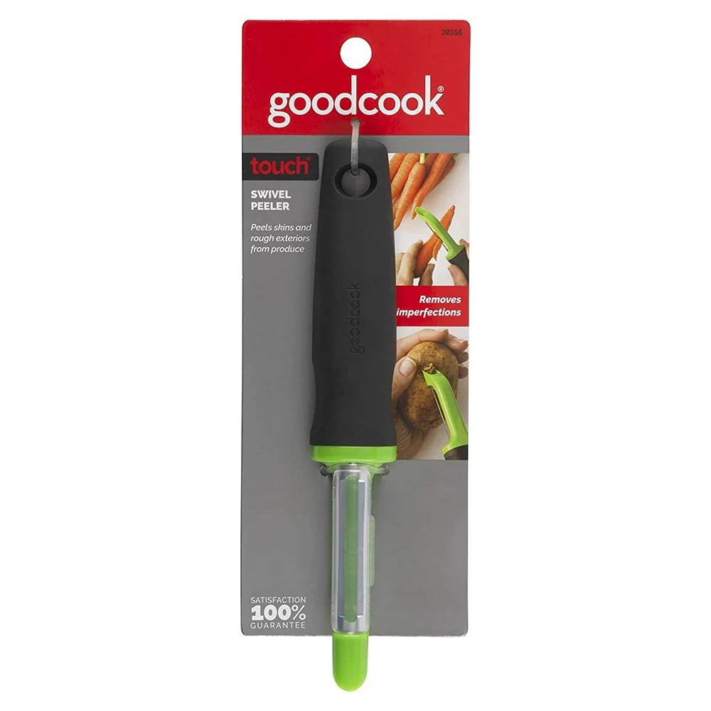User-Friendly Good Cook Touch Swivel Peeler for Easy Peeling of Fruits and Vegetables 1Ea Top-Quality