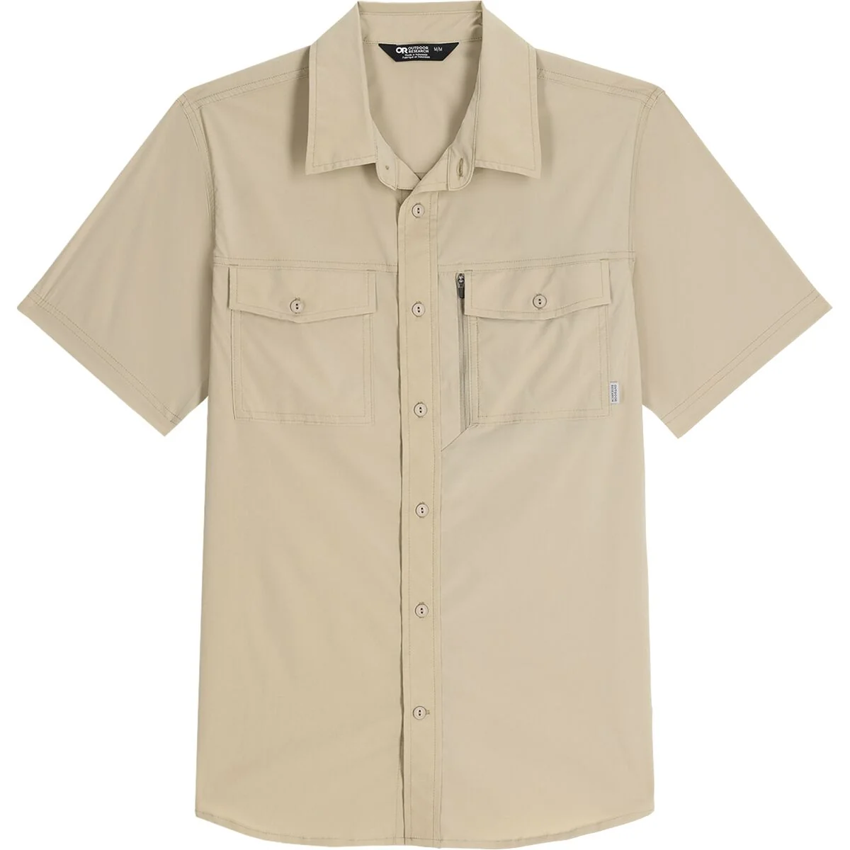 Unique Outdoor Research Men's Way Station Short Sleeve Button Up Upf 30 Shirt Modern