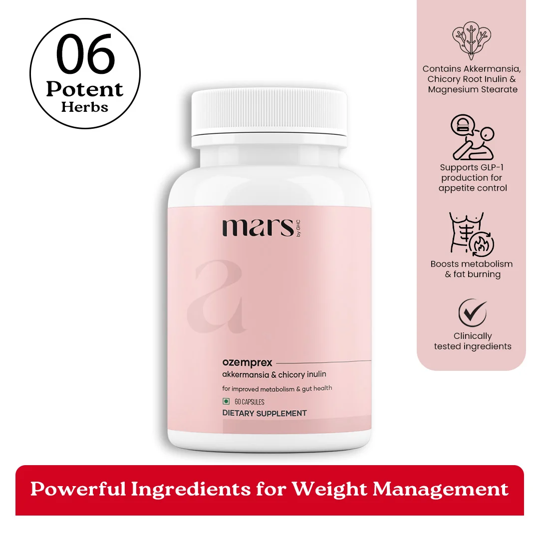 Natural Mars OzemPrex Un potenziatore naturale dell'Akkermansia che migliora la produzione di GLP-1 la salute dell'intestino e il controllo delle calorie. Green