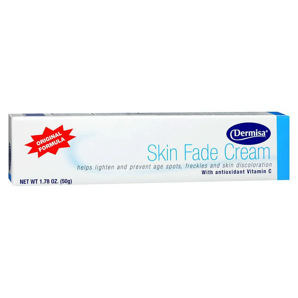 Environmentally Friendly Dermisa Skin Fade Cream With Antioxidant Vitamin C 1.78 Oz Reusable