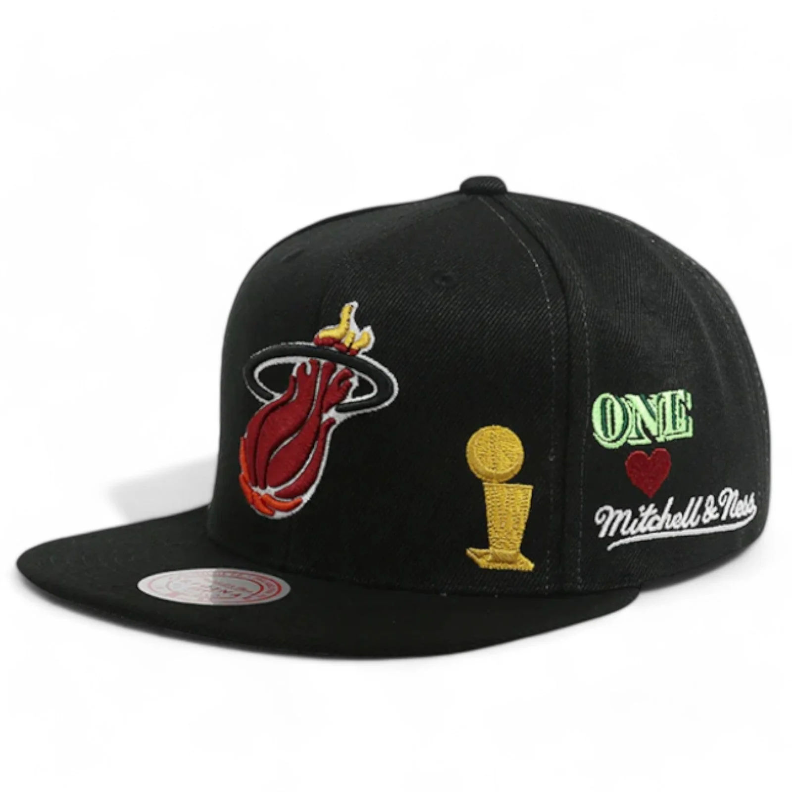 Carefully Designed Mitchell Ness Men's NBA Hyperlocal Snapback Hwc Heat Snapback Caps Genuine