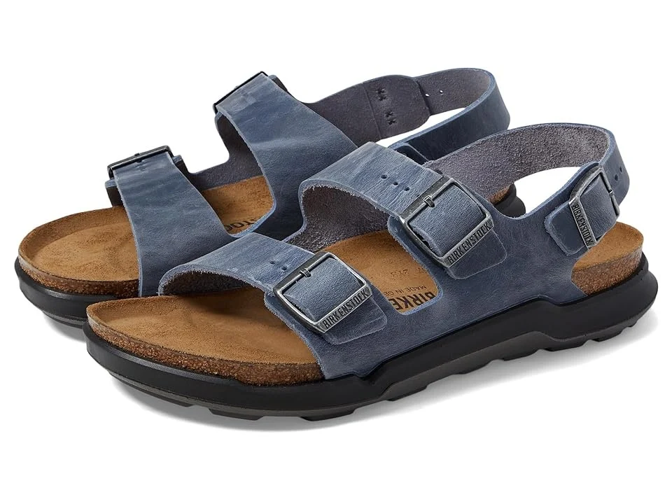 Fine Crafted Birkenstock Unisex Milano Ct Thermoplastic Elemental Blue Carefully Designed
