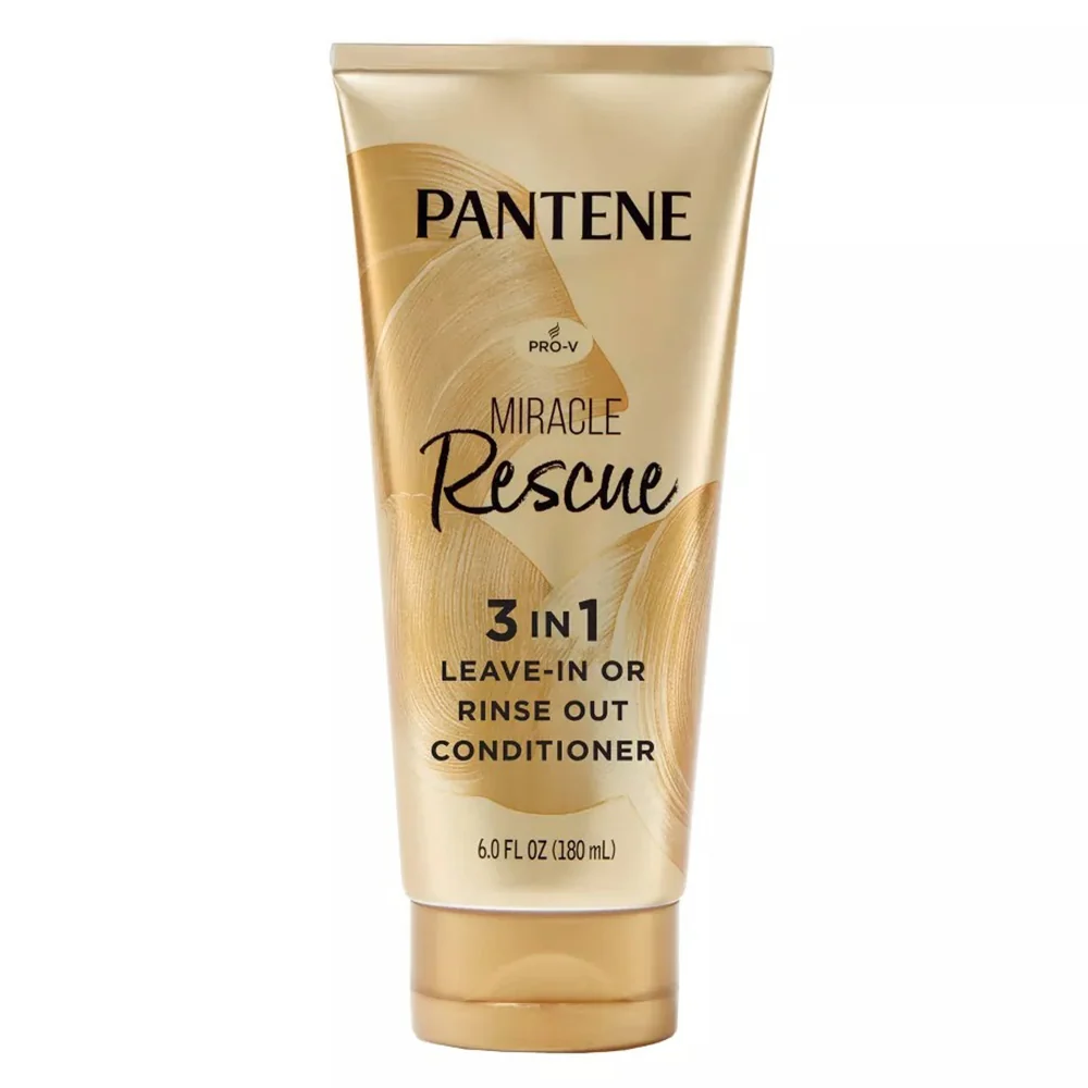 Fine Crafted Pantene Rescue and Multi Tasking Leave In 3 in 1 Conditioner 6Oz 180ml Refined