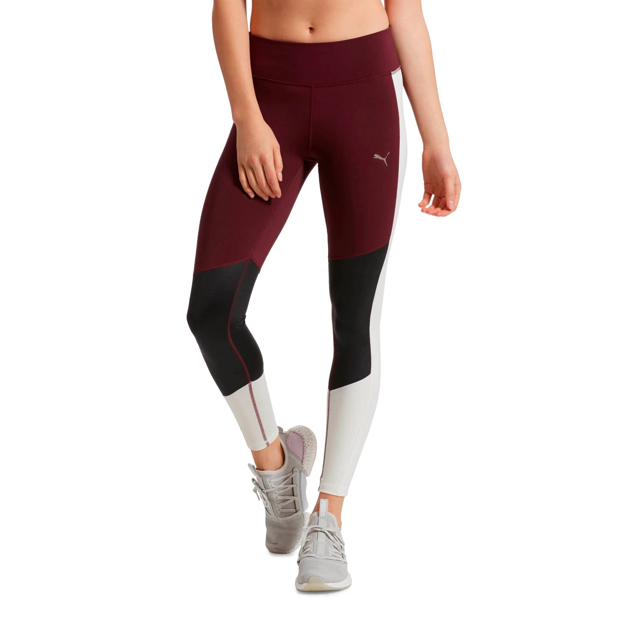 Versatile Puma Women's Holiday Color Block 7 8 Tight Tights Superior