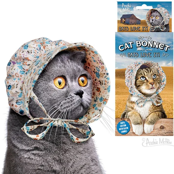 Elegant Cat Bonnet Solid
