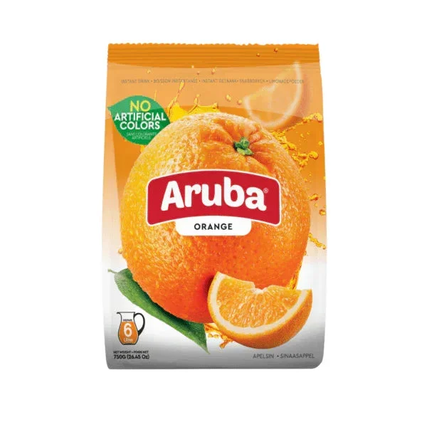 Breathable Instant orange-flavored powdered drink Excellent