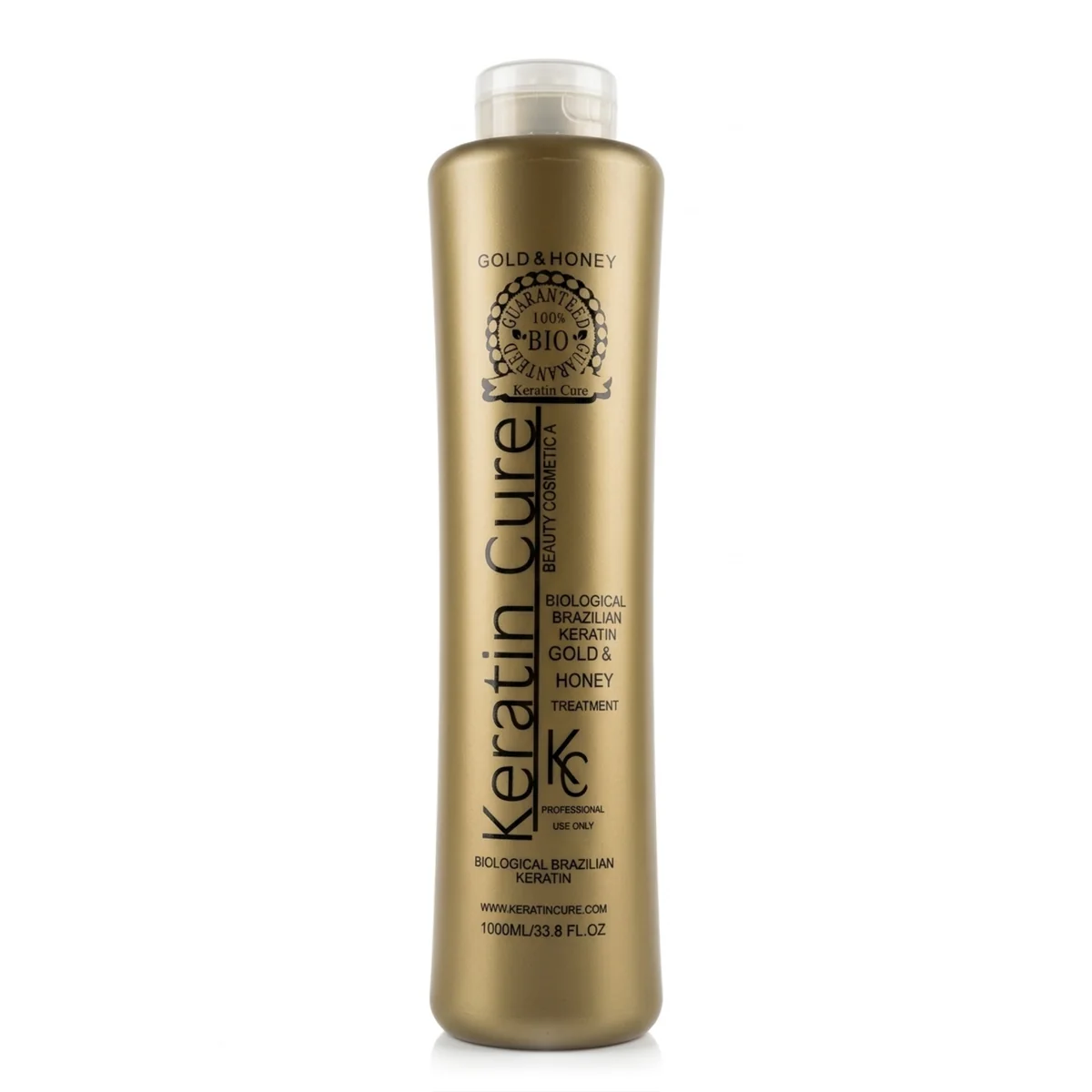 Superior Keratin Cure Brazilian Gold Honey 1000ml Recyclable