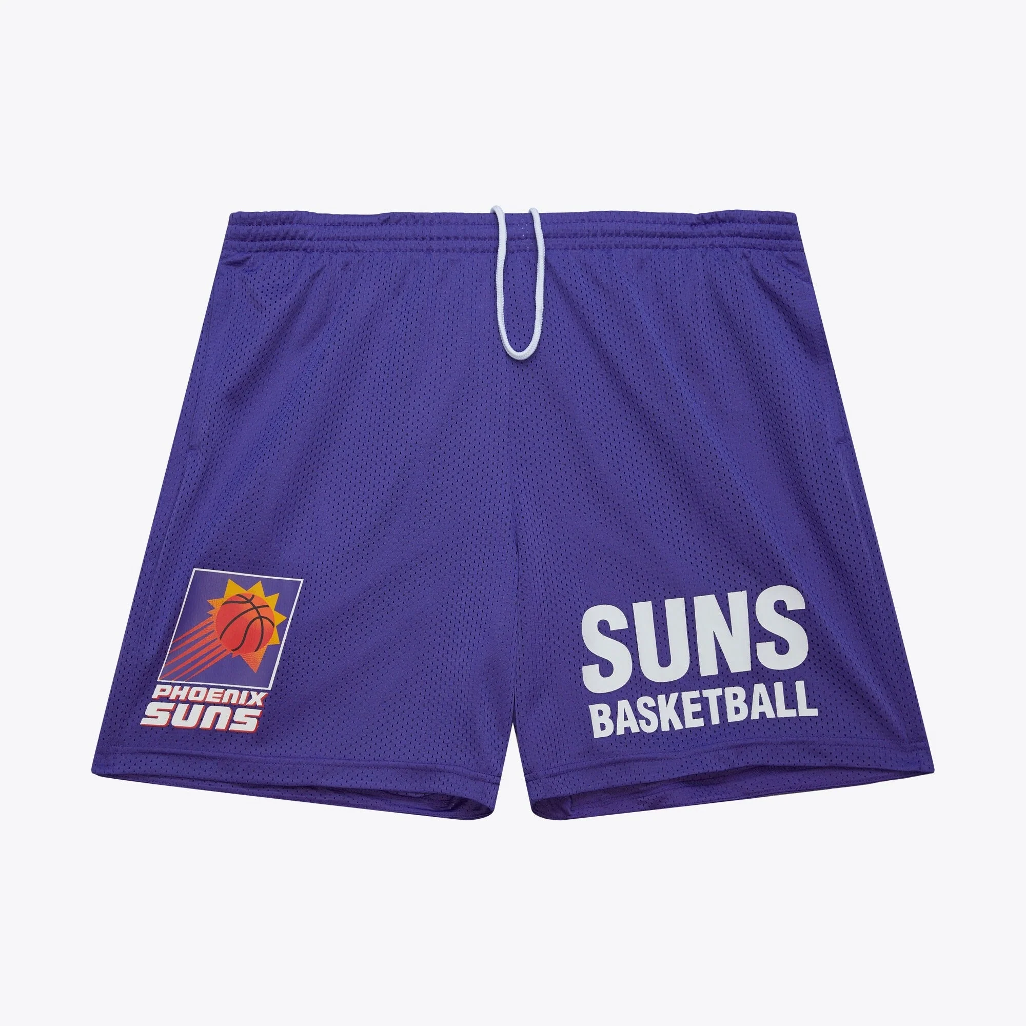 Excellent Mitchell Ness Men's NBA Gameday Mesh 7In Shorts Vintage Logo Suns Contemporary
