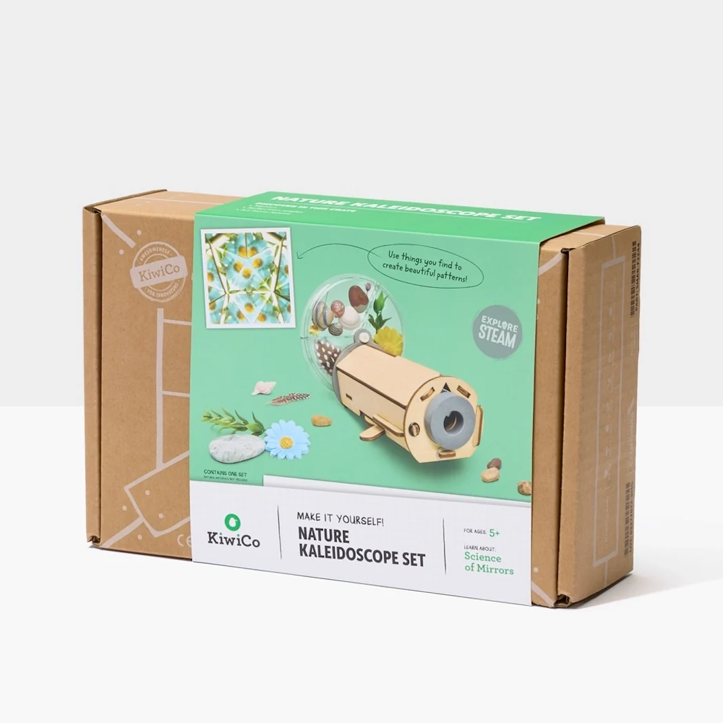 Professional DIY Nature Kaleidoscope Kit Secure