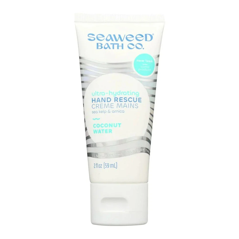 World-Class The Seaweed Bath Co Ultra Hydrating Hand Rescue Hand Cream Coconut Water 2 Oz Safe