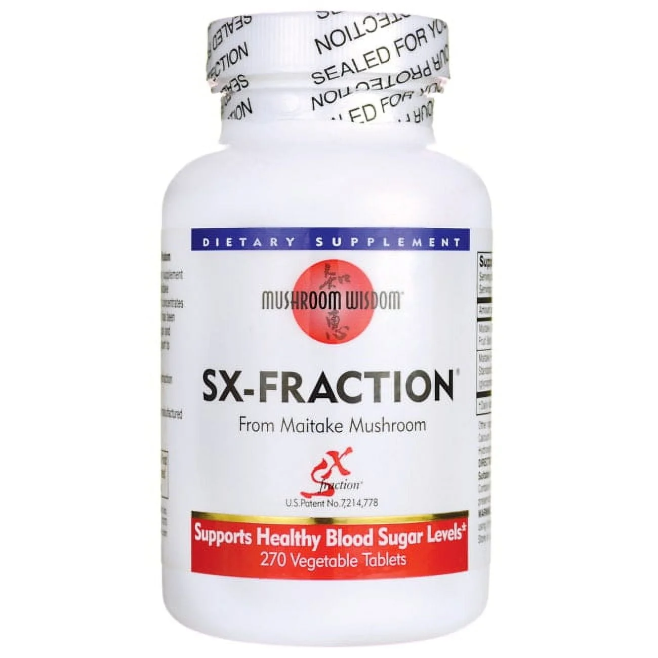 Clean Mushroom Wisdom Maitake SX Fraction Vegetable Tablets 270 Ea Original