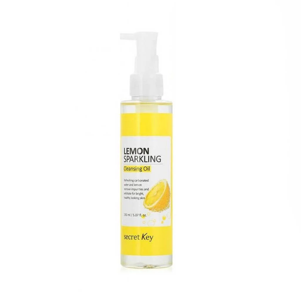 High-Quality SecretKey Lemon Sparkling Cleansing Oil 150ml Excellent