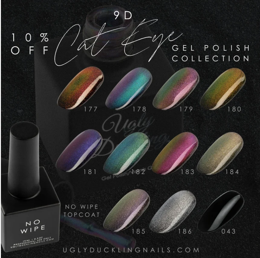 Unique Cat Eye 9D - 12 pack Selected