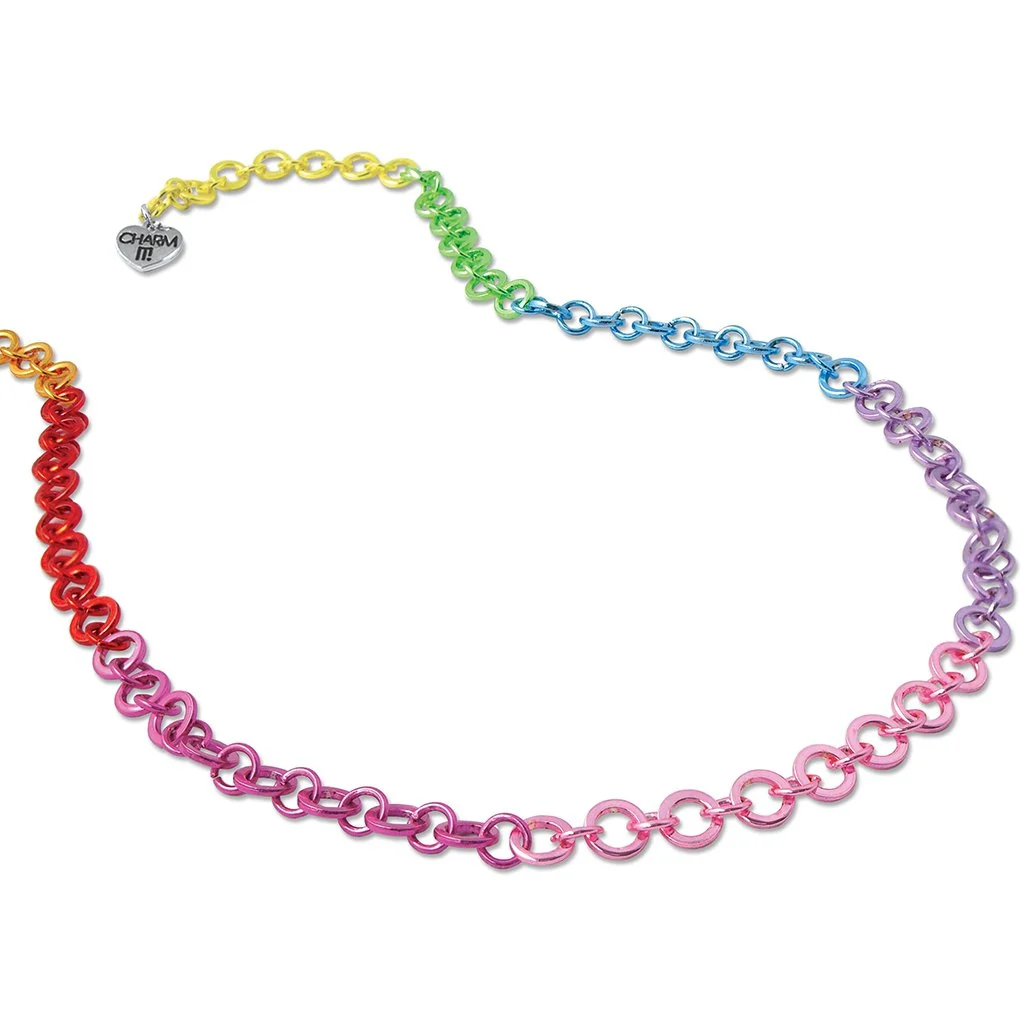 Optimized Rainbow Chain Necklace Consistent
