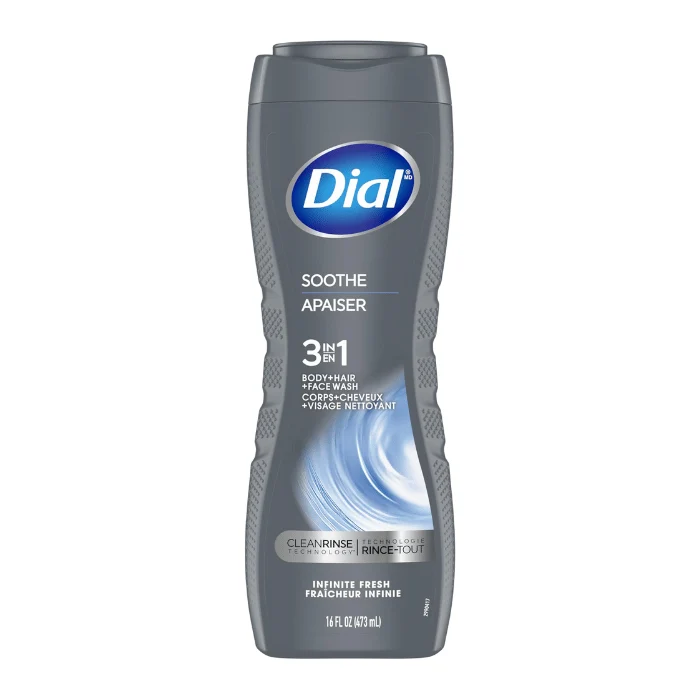 Prestigious Dial For Men Body Wash Infinite Fresh 16 Oz Reusable