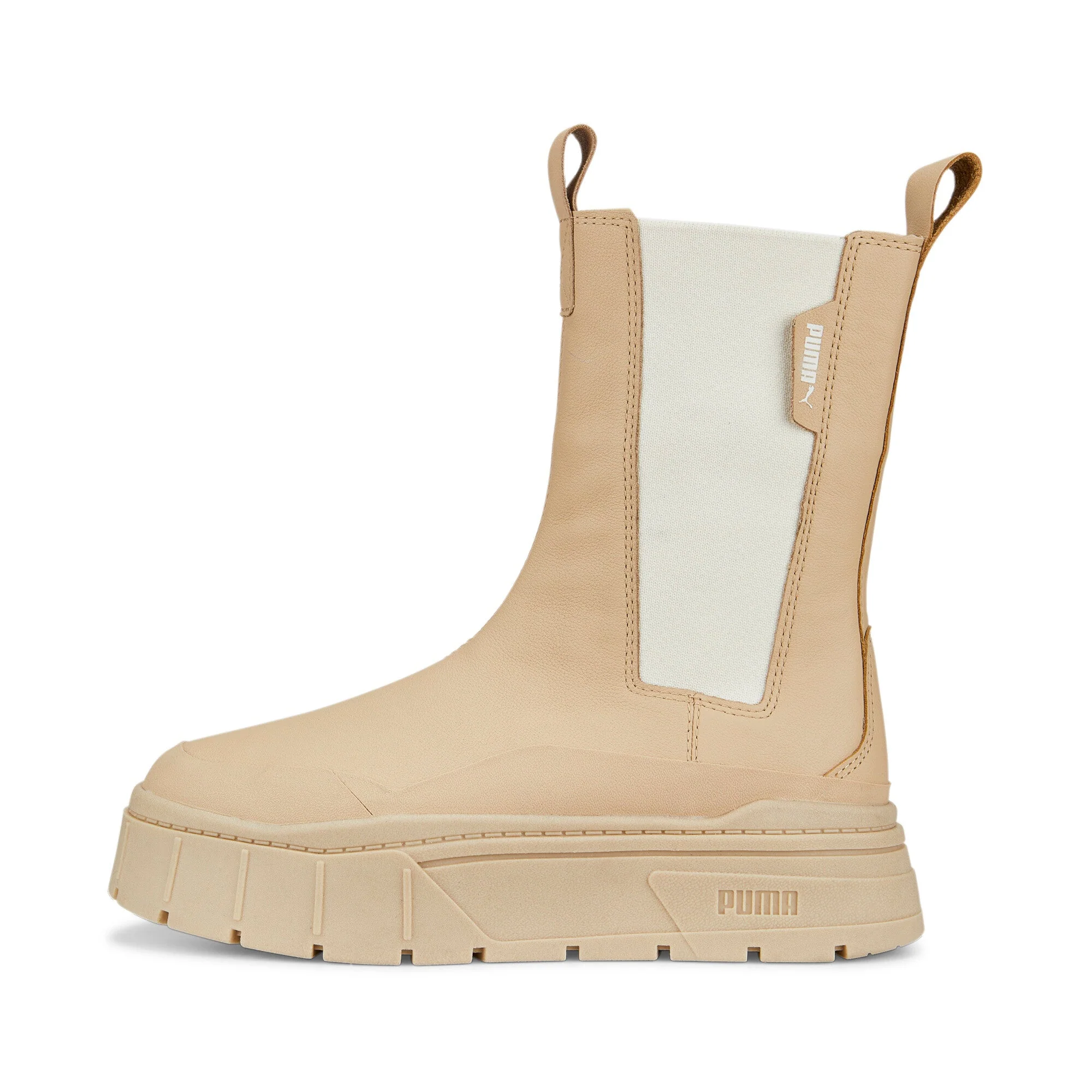 Dependable Puma Womens Mayze Stack Chelsea Boot Light Sand First-Class