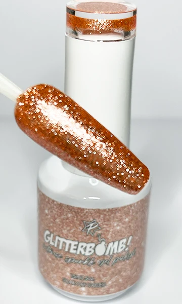 Carefully Designed Glitter Bomb Gel Polish Peaches Cream Specialty