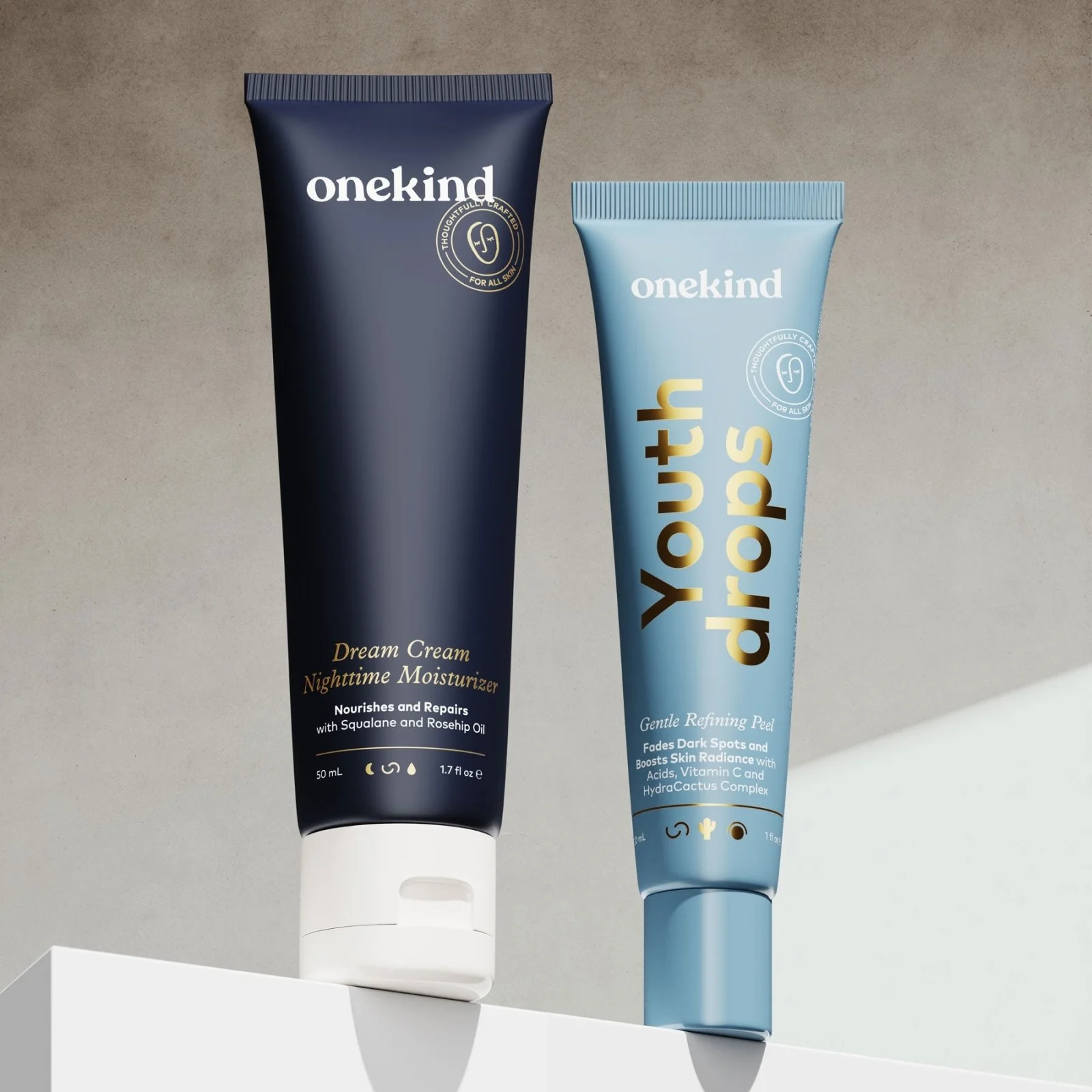 Fashionable Do you test on animals Are Onekind products pregnancy-safe In what order should I use the products Where are Onekind products made Are Onekind products gluten- Sophisticated