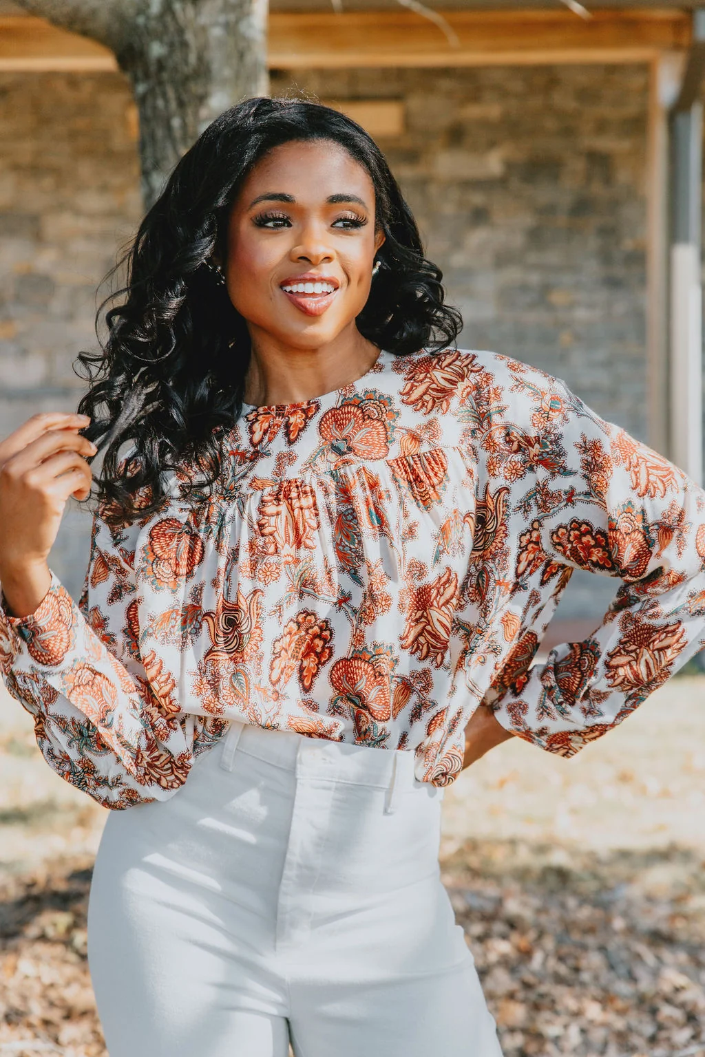 Crafted Ulla Johnson Esen Blouse in sia Easy-to-Use
