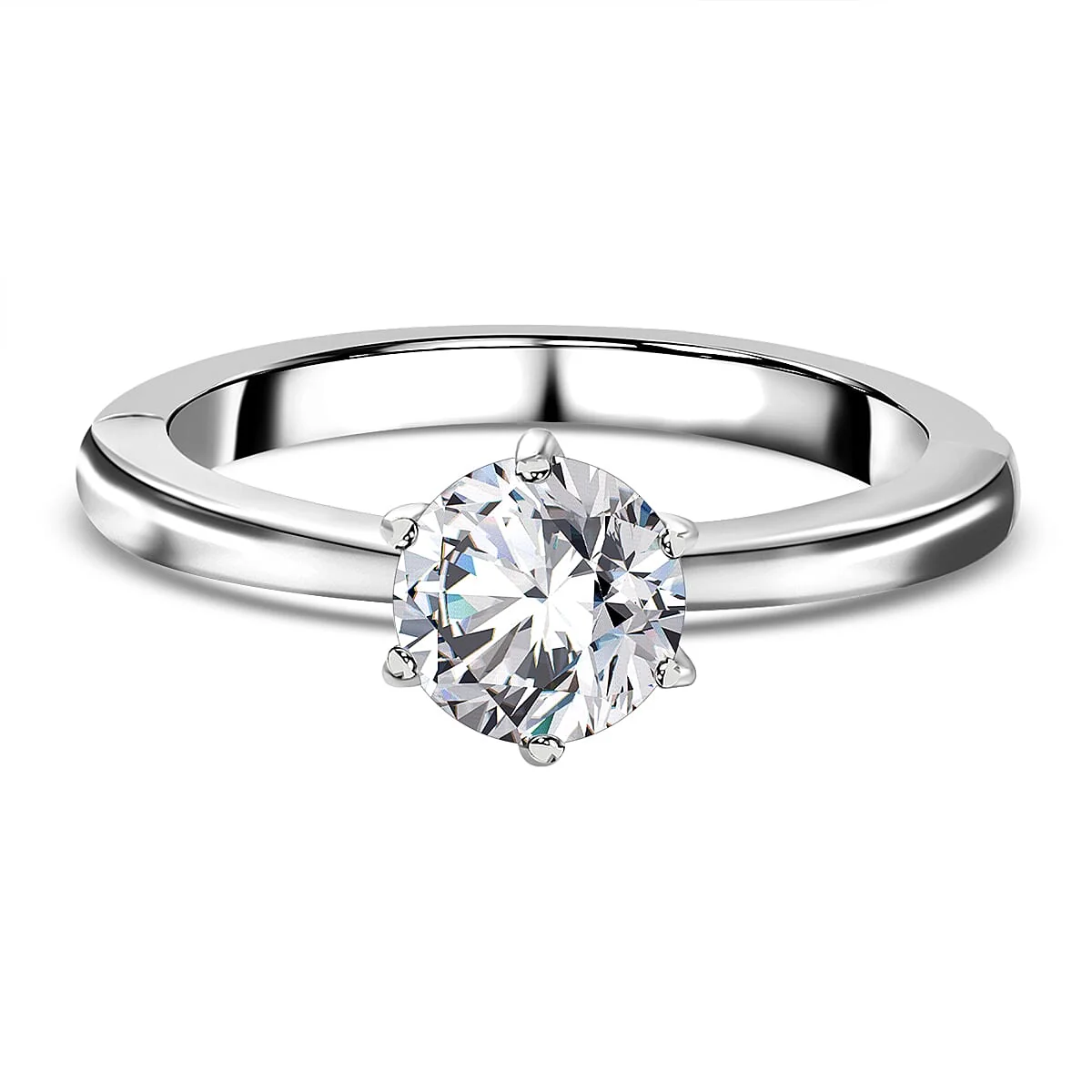 Eco-Friendly HomeJewelryRingsSolitaire Rings 8427646 Selected