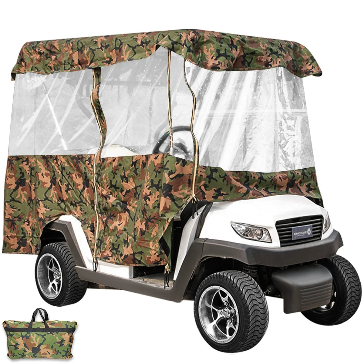Outstanding Golf Club Cart Enclosure Rain Cover With Doors Relaxed