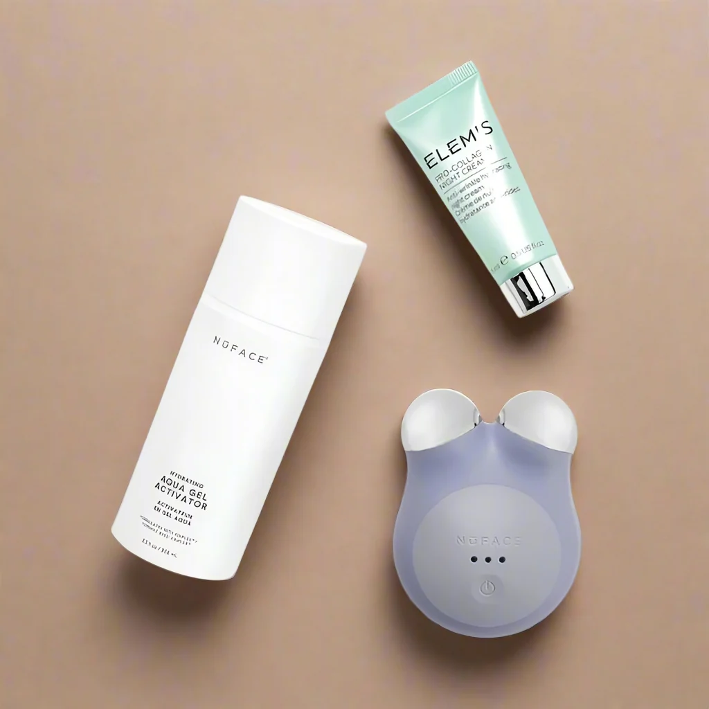 Fine Crafted NuFACE MINI ELEMIS Pro-Collagen Marine Cream 15ml Enhanced