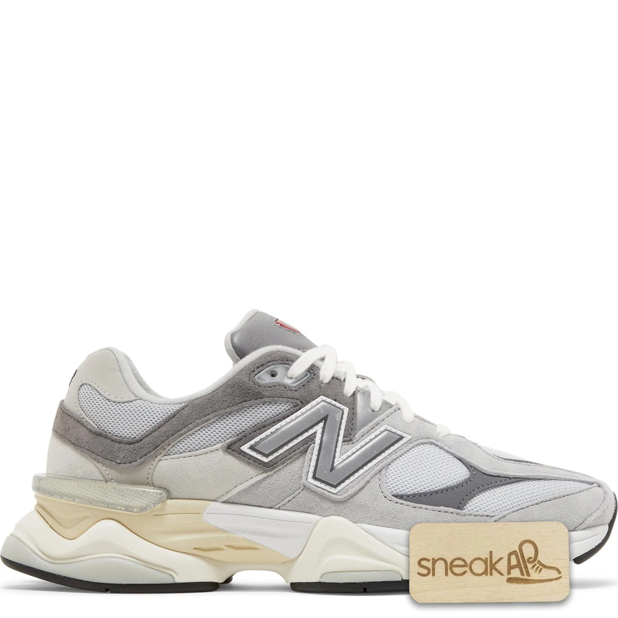 Trendy New Balance Men's 9060 'Rain Cloud Grey' Sneakers High-Grade