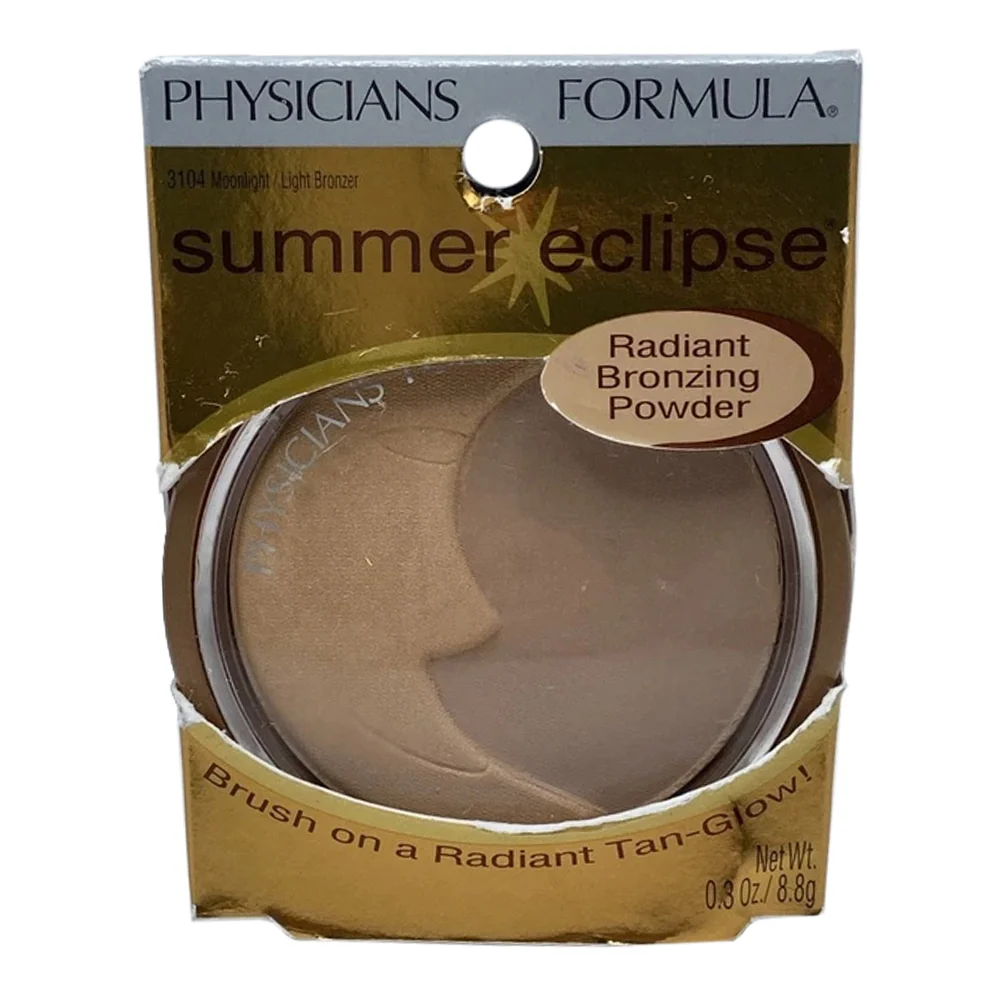 Elite Physicians Formula Summer Eclipse Radiant Bronzing Powder Moonlight Light Bronzer 0.3Oz 8.8g Quality