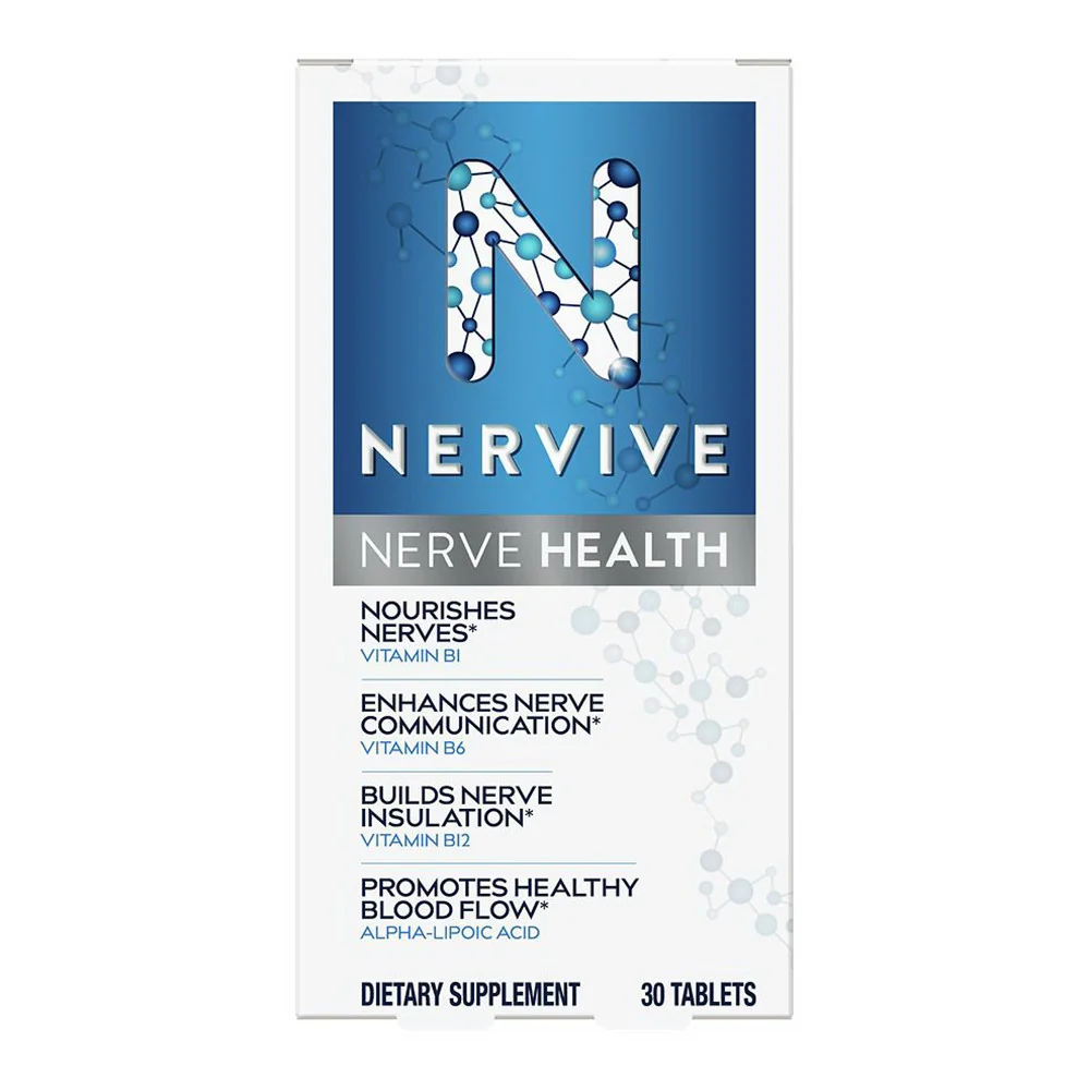 Efficient Nervive Nerve Nourishes Nerves Vitamin B Tablets 30 Ea Recyclable